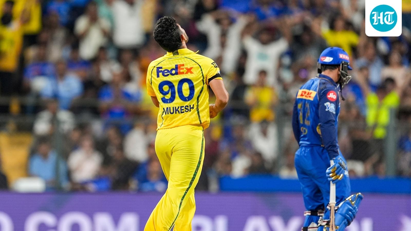 Ruturaj Gaikwad dedicates CSK's thumping win over Mumbai Indians to pacer Mukesh Choudhary: ‘We spoke about…’