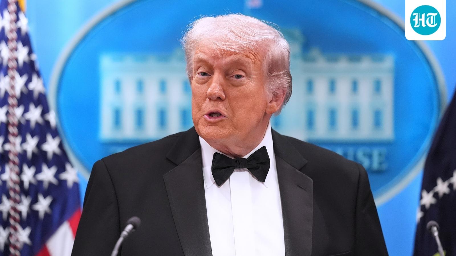 Was White House press dinner shooting linked to Iran war? Trump responds