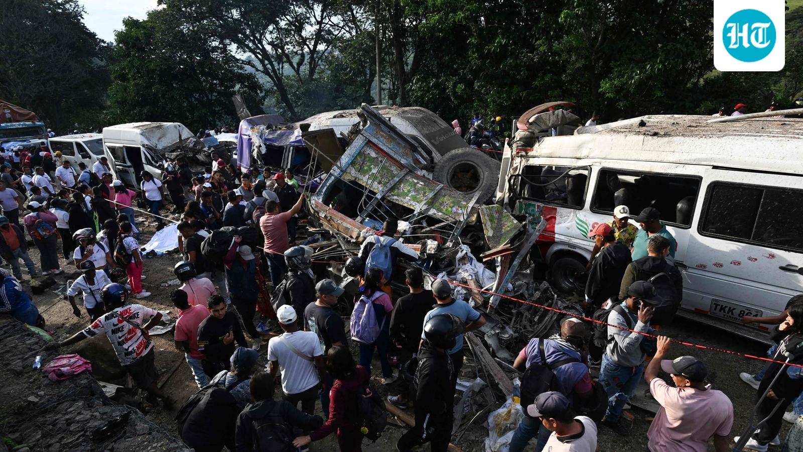 Colombia bus explosion kills 13; army calls it ‘terrorist act’