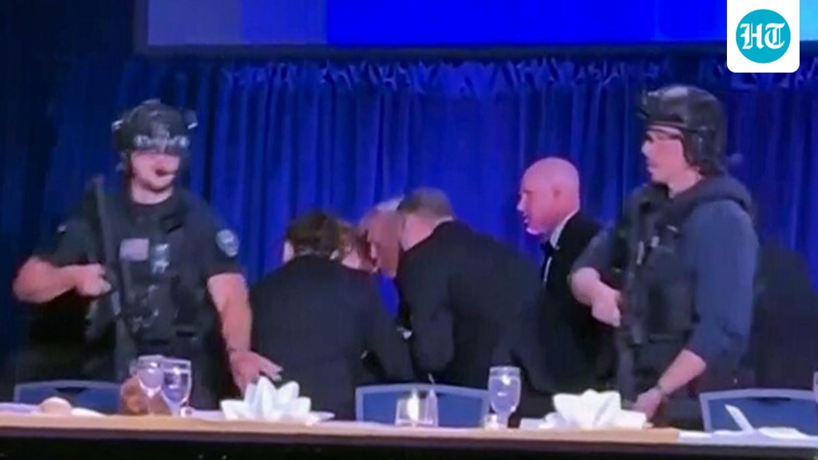 How did Trump fall while evacuating WHCD shooting scene? POTUS recalls moment, ‘I started walking, and they said…’