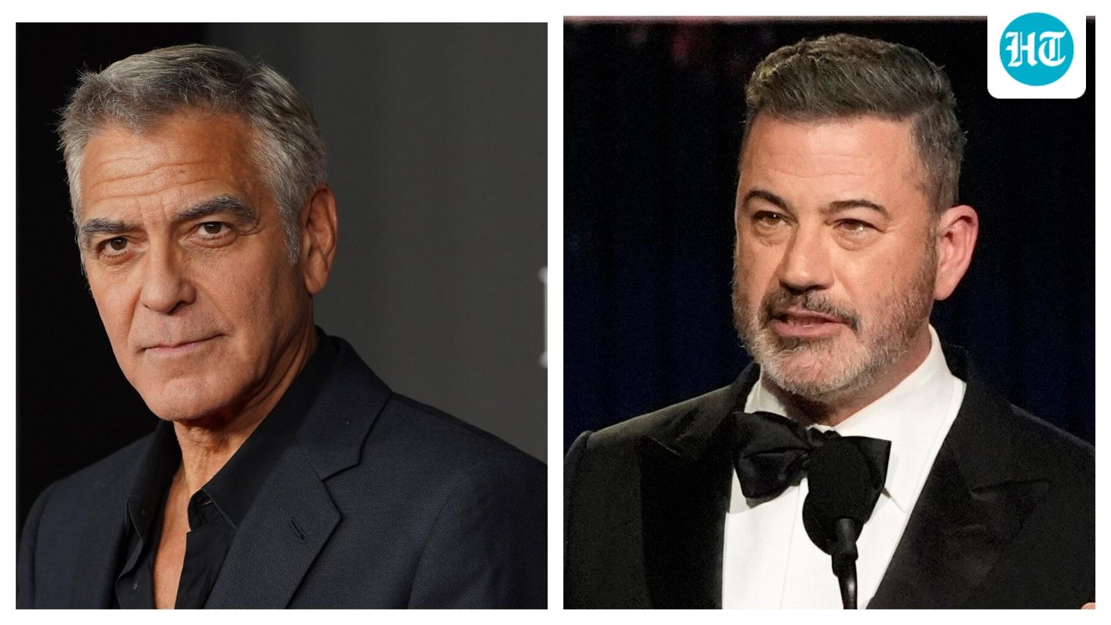 George Clooney defends Jimmy Kimmel after Donald Trump asks ABC to fire him over Melania joke