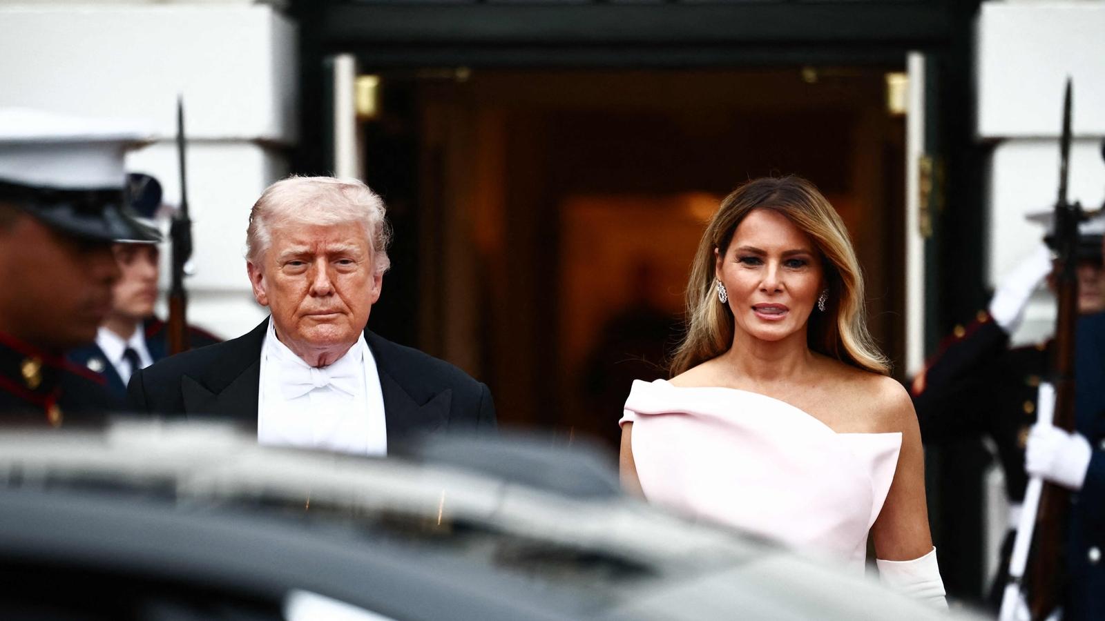 Trump cracks ‘awkward’ marriage joke to Melania amid Jimmy Kimmel’s 'widow' uproar: 'We won’t match, darling'