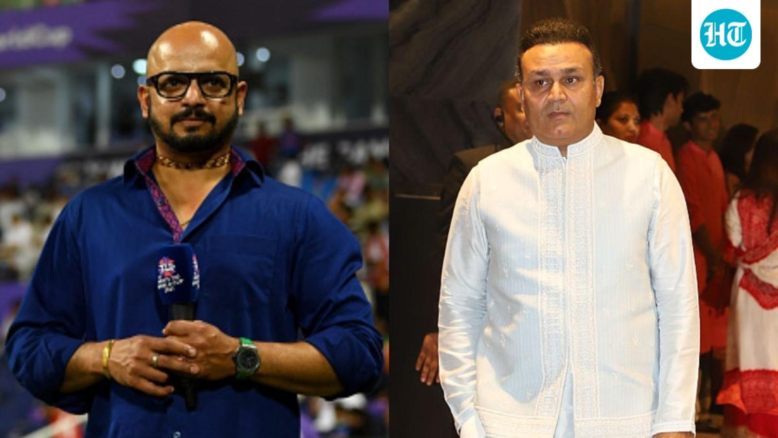 ‘I’ll spray Red Bull on your face’: Virender Sehwag, Murali Kartik’s discussion turns awkward