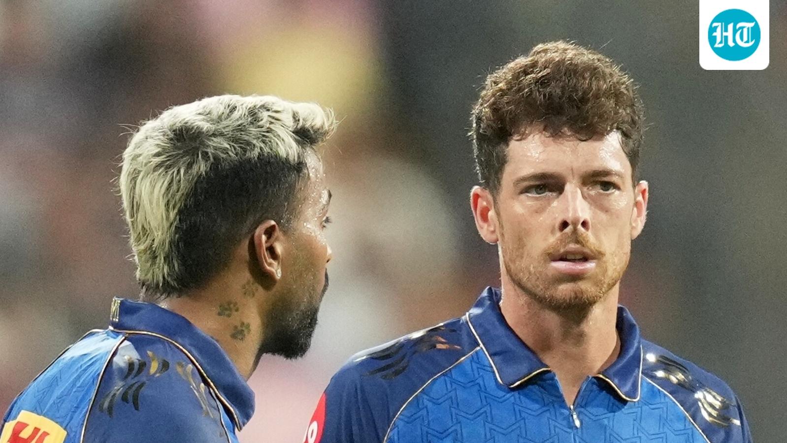 Mumbai Indians allrounder Mitchell Santner to miss first Test against England next month, confirms New Zealand Cricket