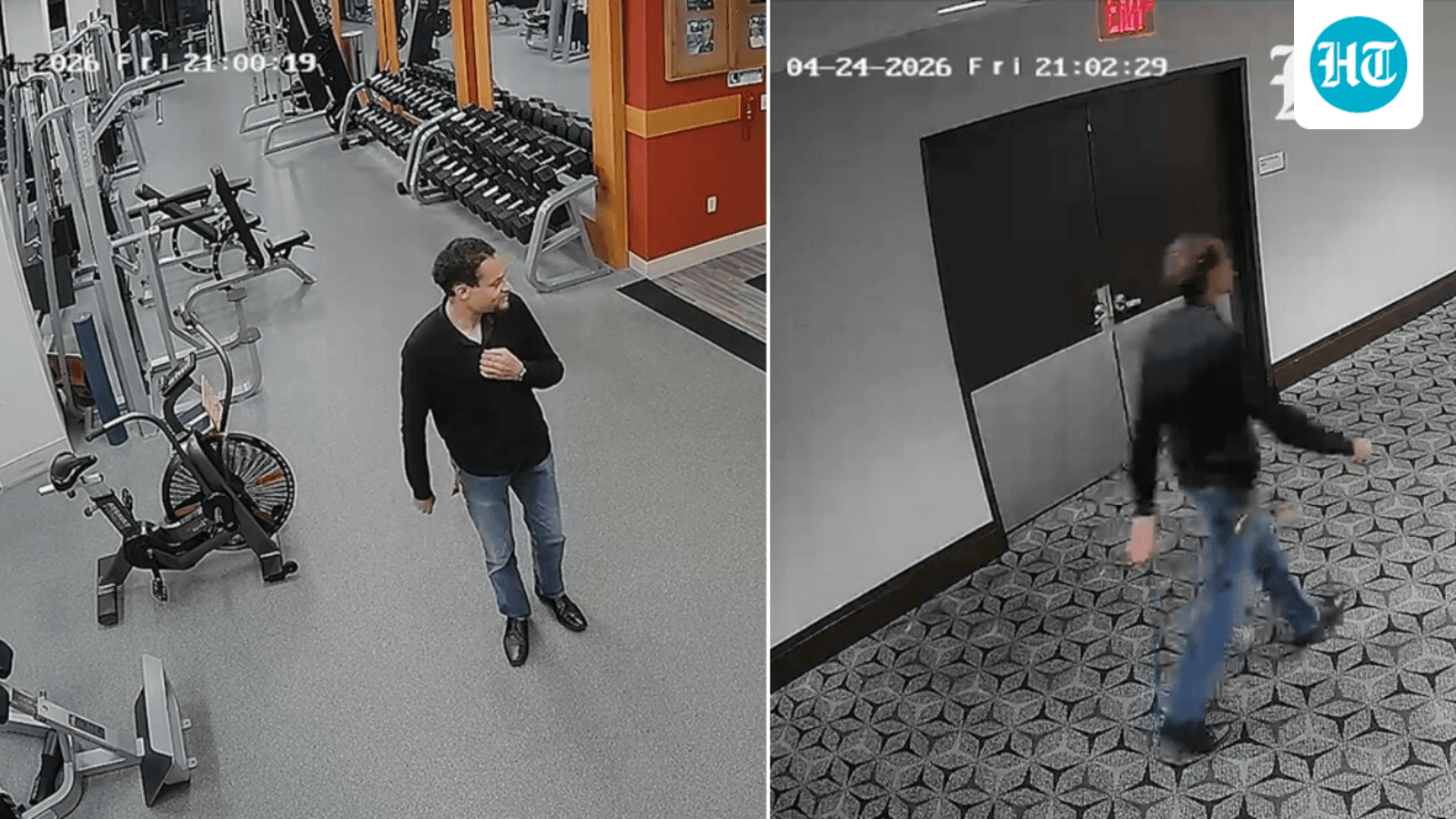 New video shows Cole Tomas Allen pacing halls, stopping at gym before storming Trump's press dinner | Watch