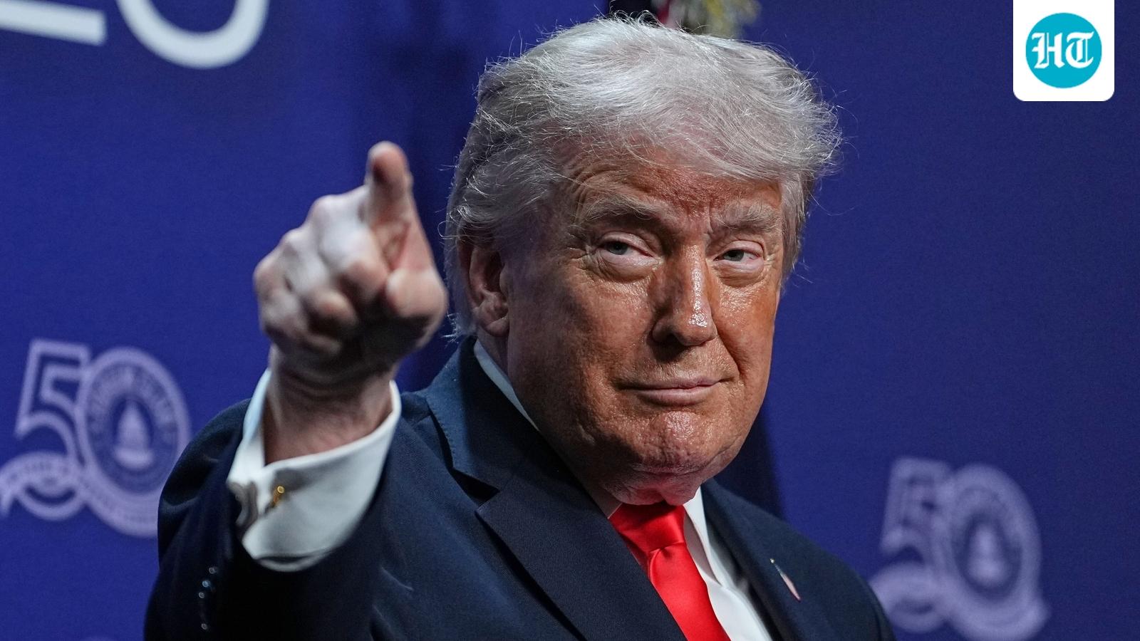 'Can't let lunatics have nuclear weapons': Trump's big Iran attack day after his officials claim war is over