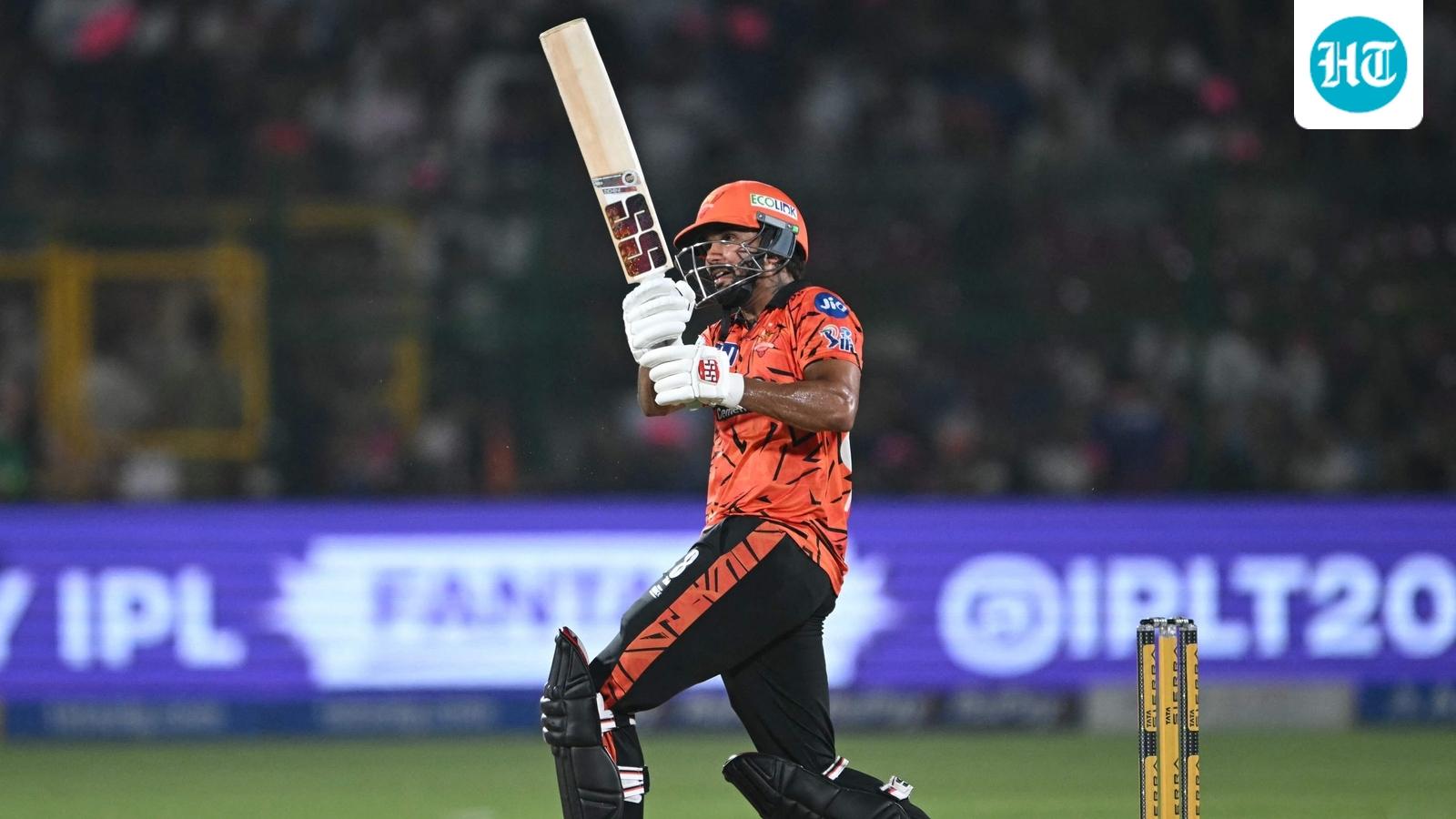 Why is Nitish Kumar Reddy not playing for Sunrisers Hyderabad in IPL 2026 fixture against KKR?
