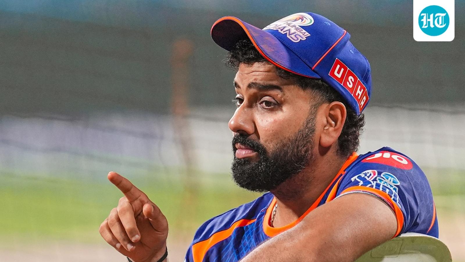 Rohit Sharma injures groundstaff, rushes with first-aid despite being told ‘keep batting’