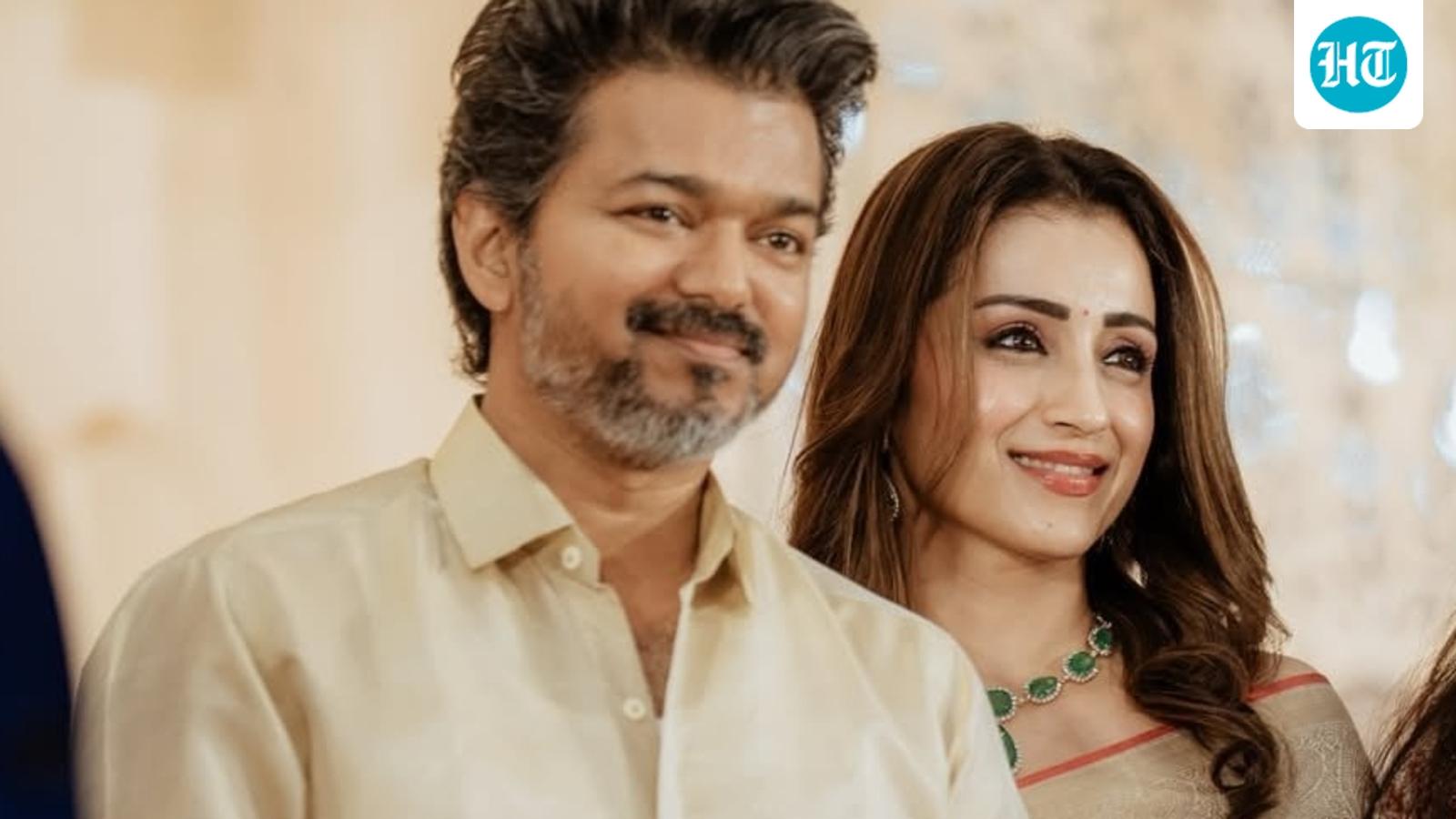 Birthday girl Trisha Krishnan visits Tirumala temple on TN poll results day; fans react: ‘Praying for Thalapathy to win’