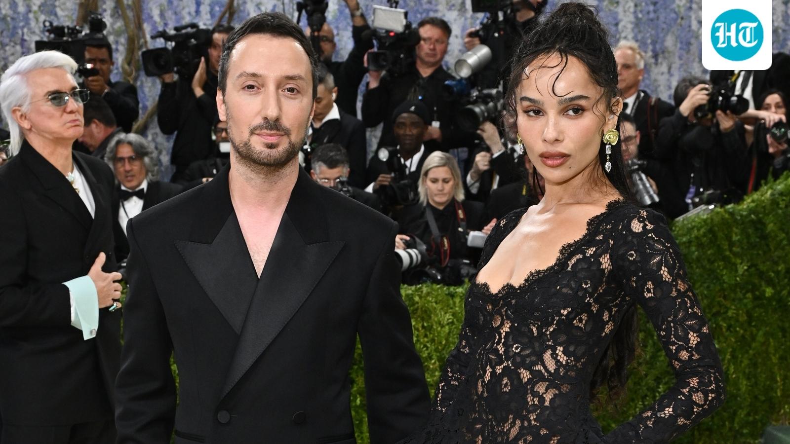 Zoë Kravitz keeps her rumoured engagement ring hidden behind her gown at 2026 Met Gala; Harry Styles skips event