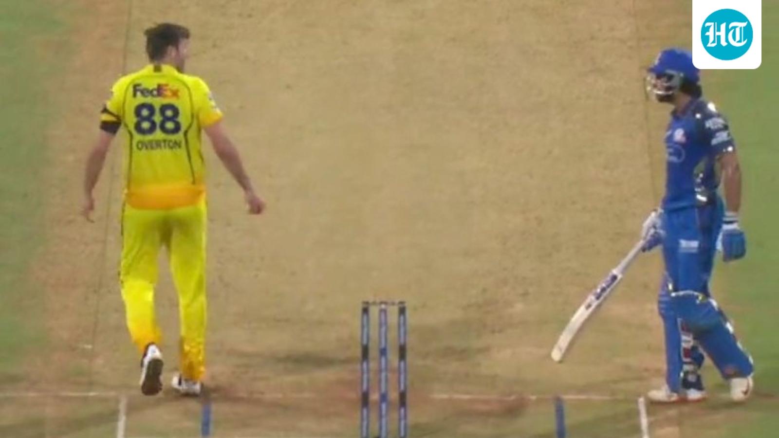 Ruturaj Gaikwad tells Jamie Overton ‘You should go home’ as angry pacer charged at Tilak: ‘Says a lot of good words’