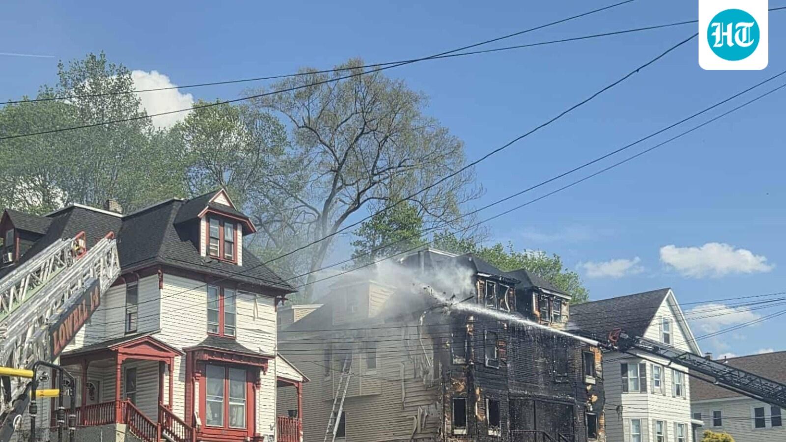 Lowell fire update: Family home on fire on Bridge Street, Massachusetts; scary visuals emerge