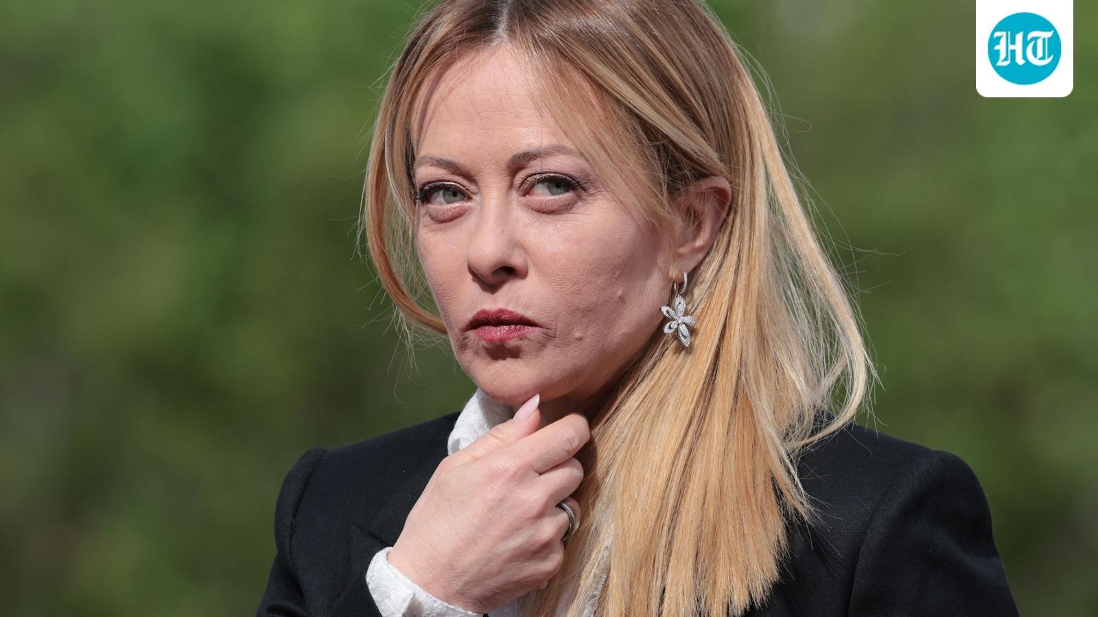 Italian PM Giorgia Meloni slams viral fake photo, jokes ‘improved me quite a bit’