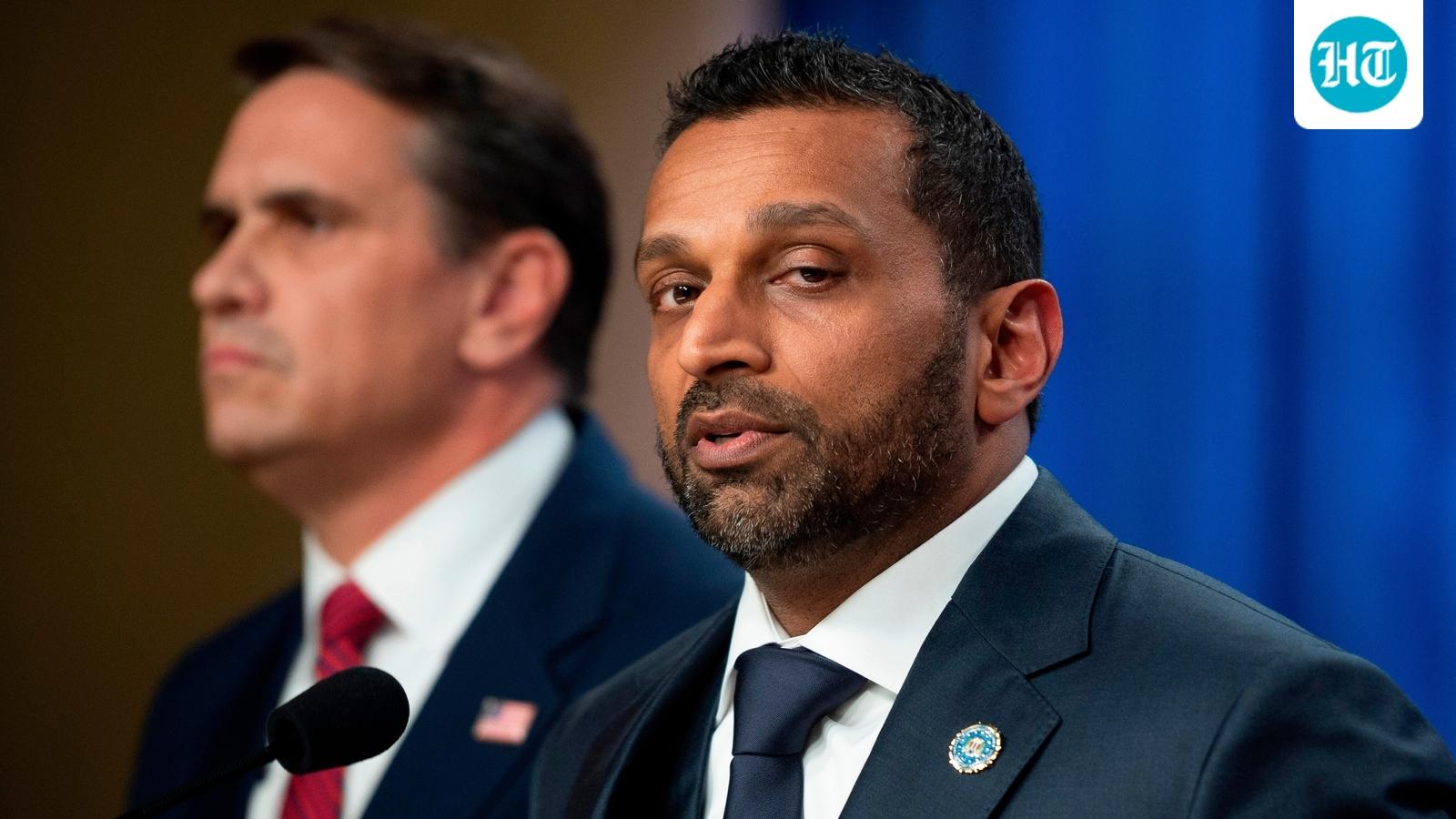 Kash Patel vs Sarah Fitzpatrick heats up over latest bourbon report; FBI agents concerned
