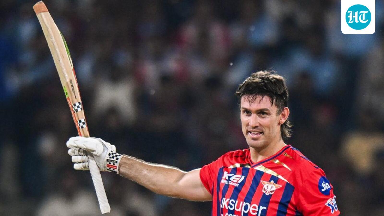 Marsh century gives LSG win over RCB