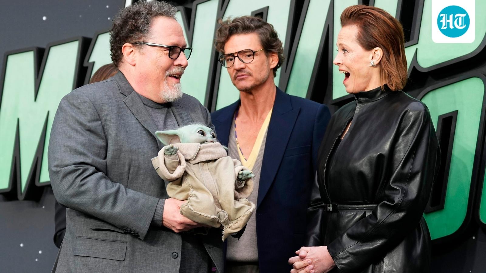 Grogu steals the show in The Mandalorian and Grogu press tour: Watch the cutest Star Wars icon fans can't get enough of