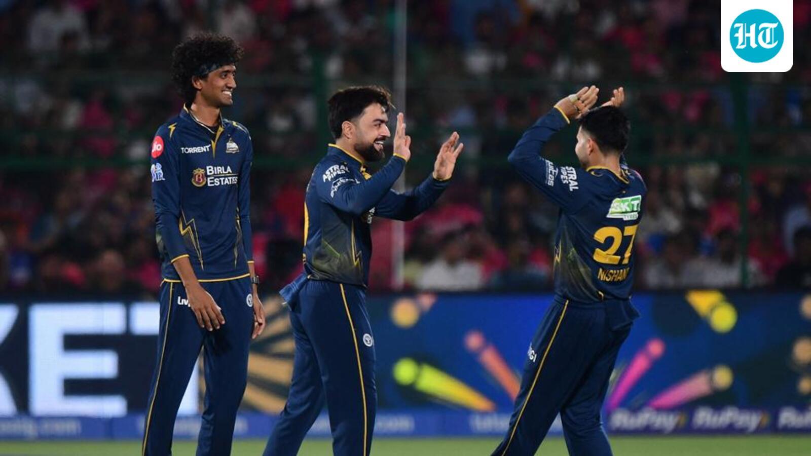 IPL: Gill, Rashid sparkle as Titans beat RR