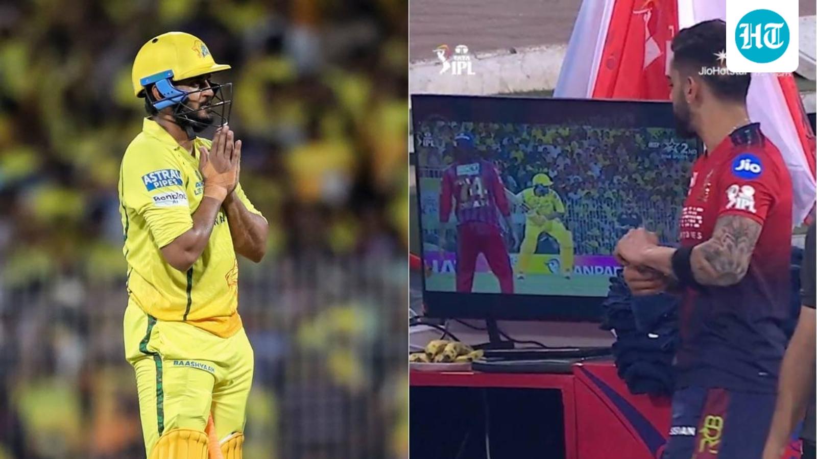 Virat Kohli pauses in RCB dugout before MI clash to witness Urvil Patel’s jaw-dropping assault vs LSG