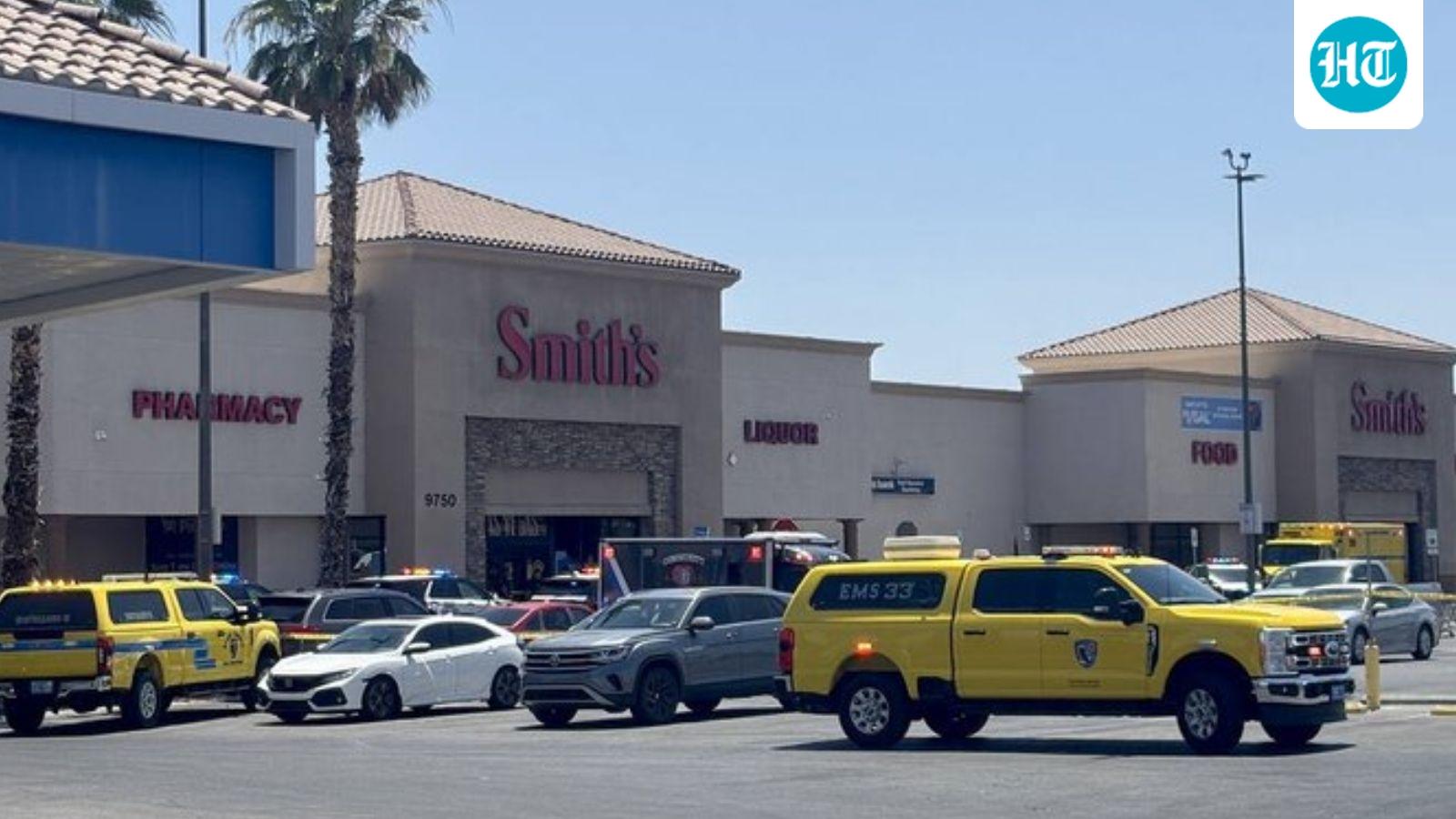 Las Vegas grocery store shooting today: Two killed inside supermarket as bystanders wrestle armed suspect to the ground
