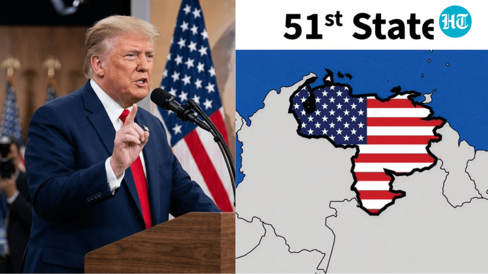 After swipes at Canada, Trump eyes Venezuela as 51st state of US in new post