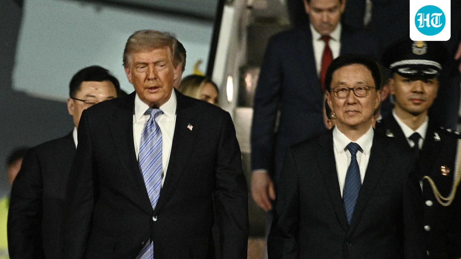 Trump arrives in Beijing as China lays down four ‘red lines’ ahead of summit with Xi Jinping