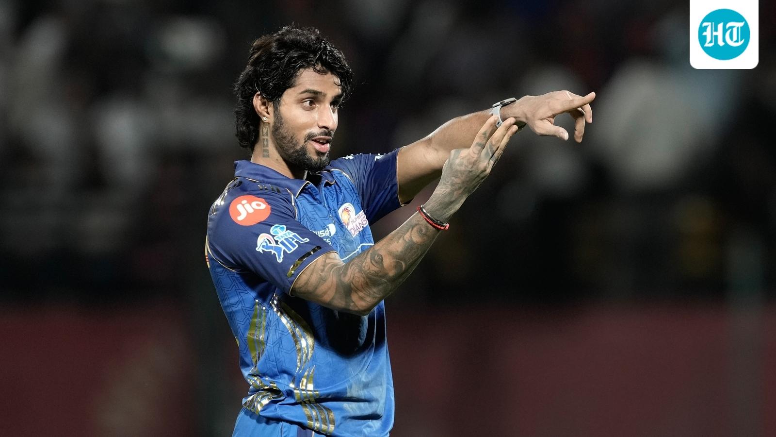 Tilak Varma saves special celebration for Rohit Sharma after match-winning knock; MI legend can't stop smiling