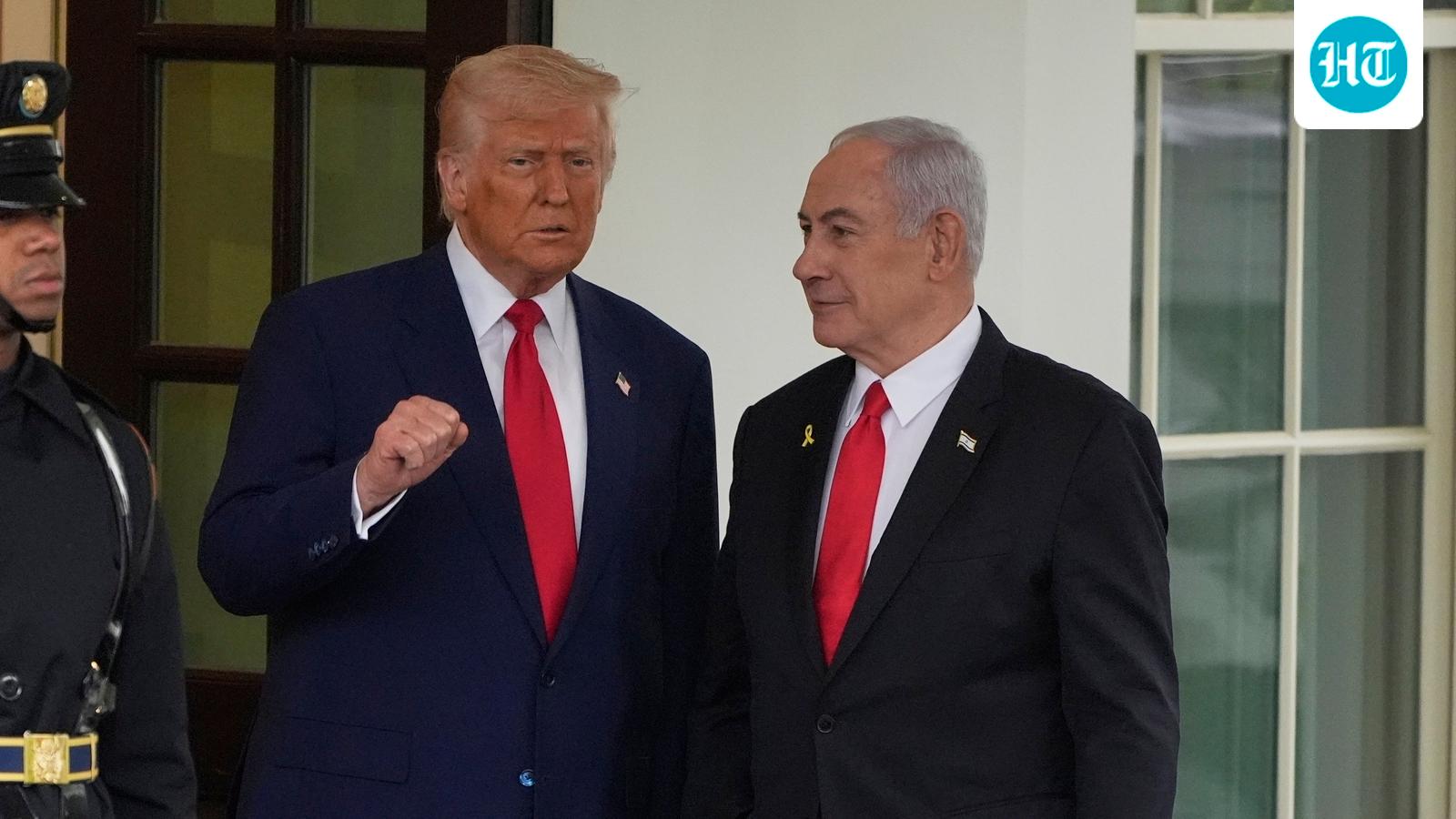 Trump speaks with Israel PM Netanyahu as US mulls fresh strikes on Iran