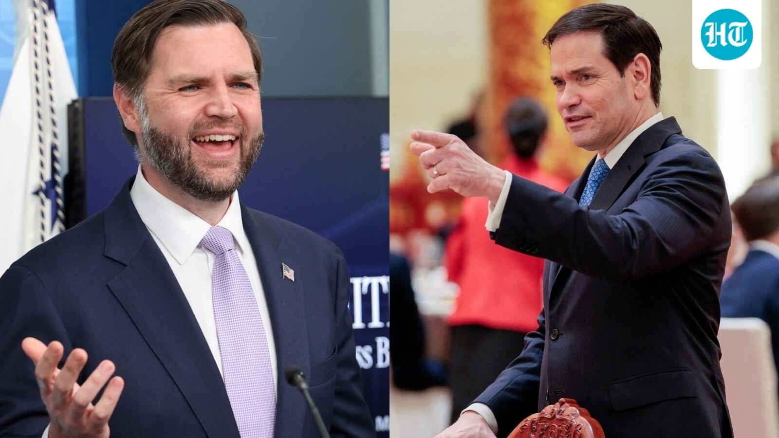 JD Vance or Marco Rubio for 2028 White House race? Press briefing room stints and Trump's opinion