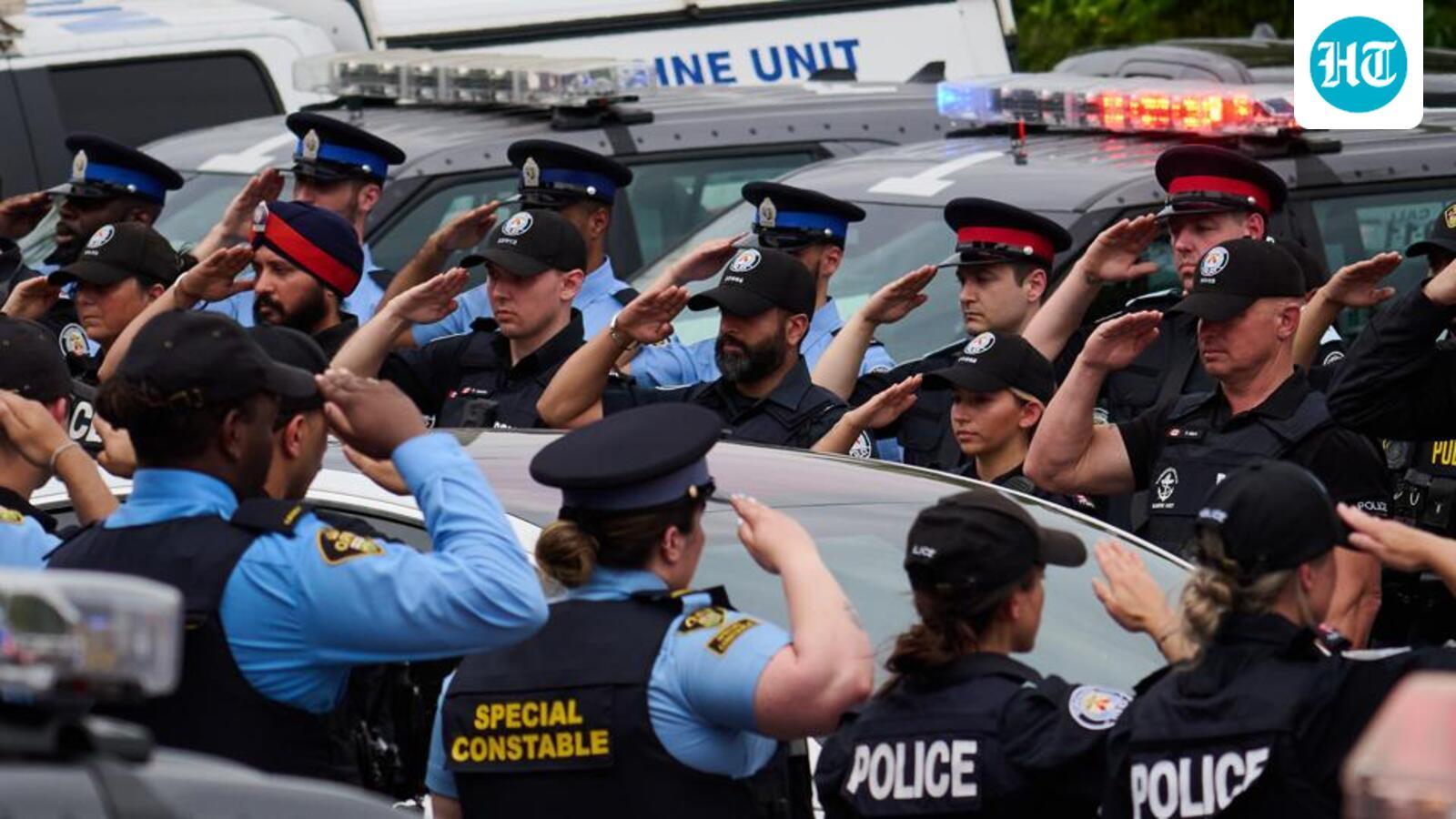 Canada PM mourns deaths of two police officers killed in the line of duty
