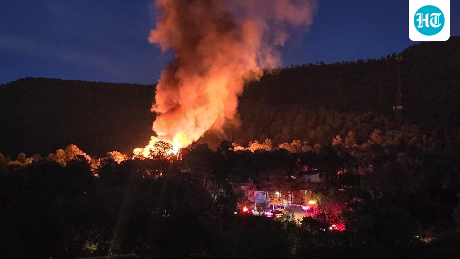 Ruidoso Downs fire update: Structure fire on Colorado Ave turns into vegetation fire; watch scary videos from New Mexico