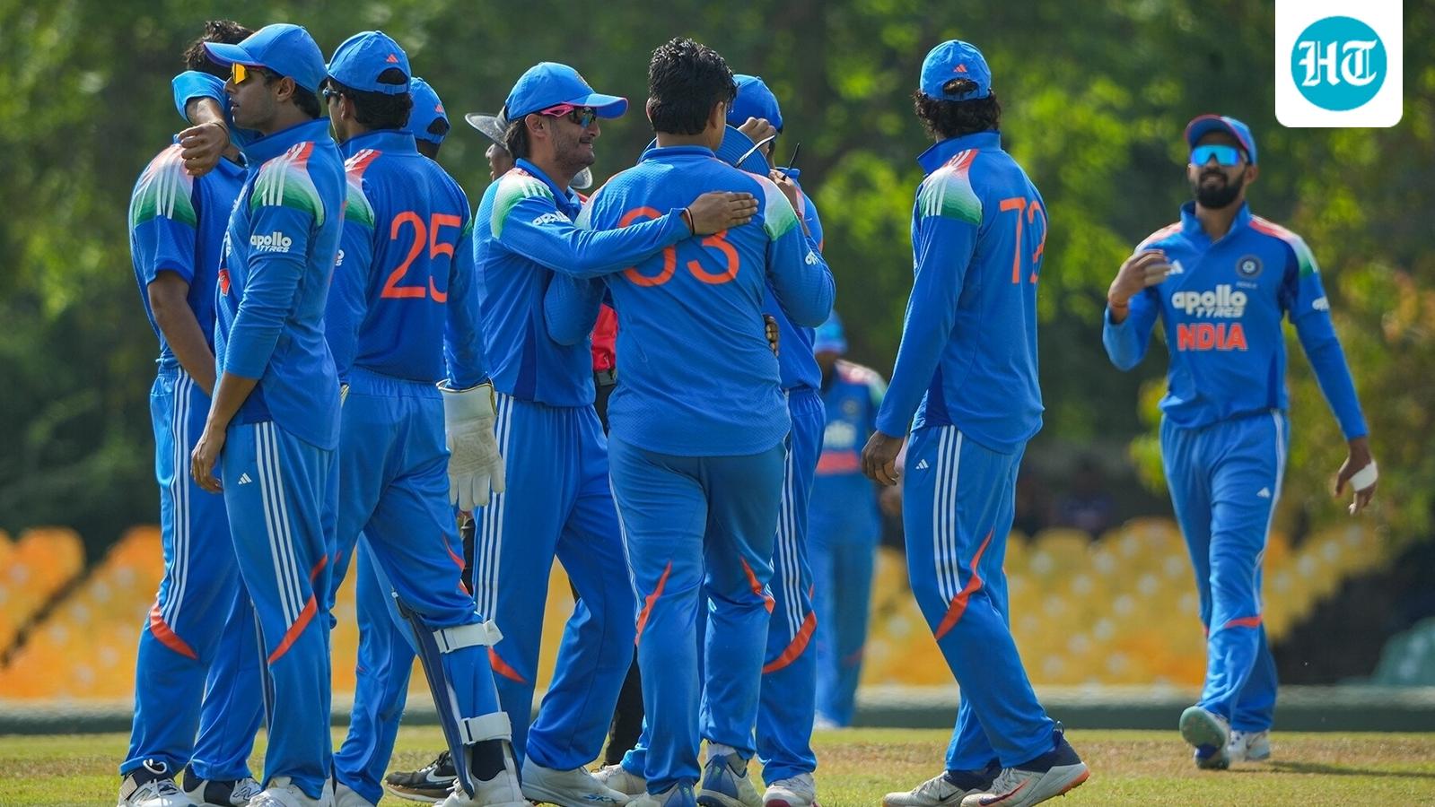 Tilak Varma, Nishant Sindhu star as India A crush Afghanistan A by 101 runs to storm into tri-series final