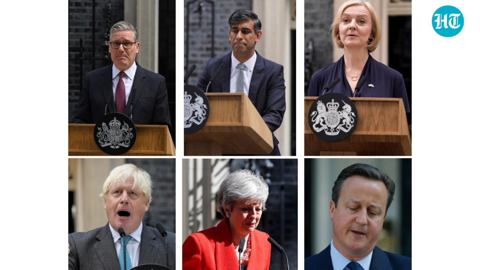 From ‘charismatic’ Johnson to youngest Sunak: A timeline of British Prime Ministers since 2016