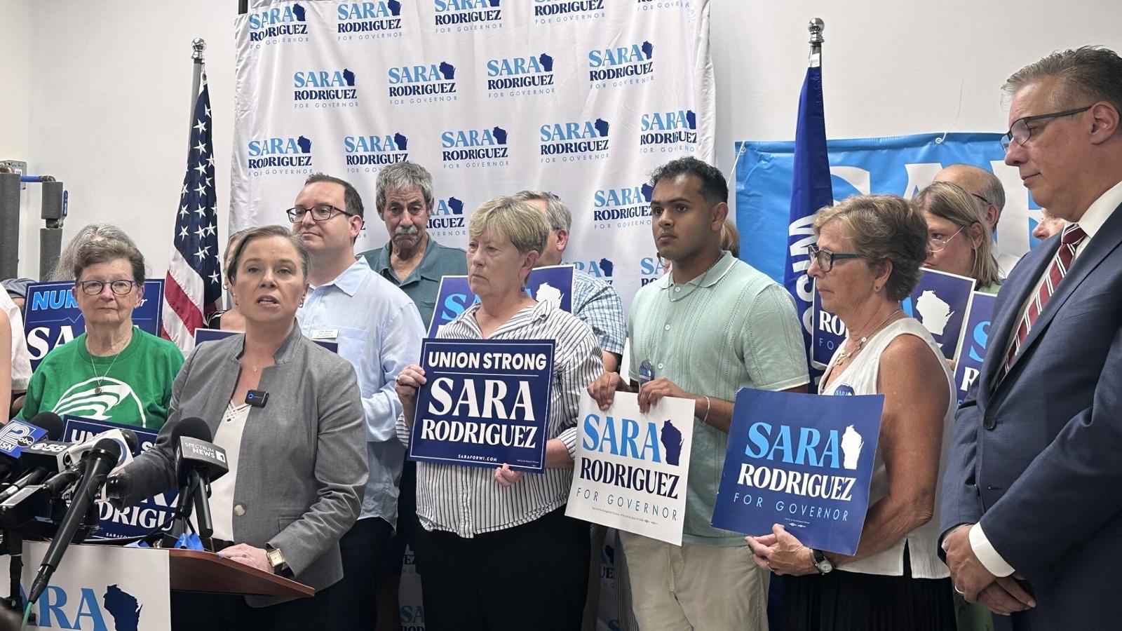Who is Sara Rodriguez? Wisconsin Lt. Gov drops out of governor primary race after firing campaign manager, ‘deeply hurt’