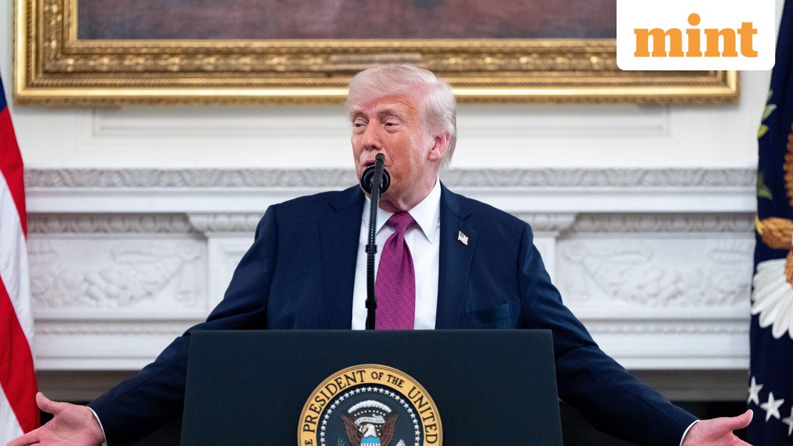 Trump says US-Iran peace talks 'possible' as soon as Friday; Tehran's state media denies claim