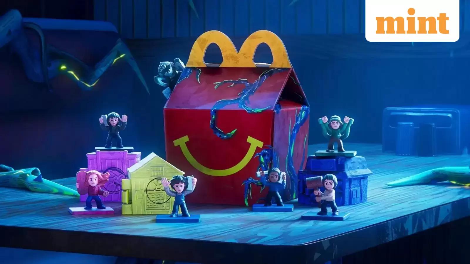 McDonald’s unveils Stranger Things–themed Happy Meal with collectible toys and digital game experience
