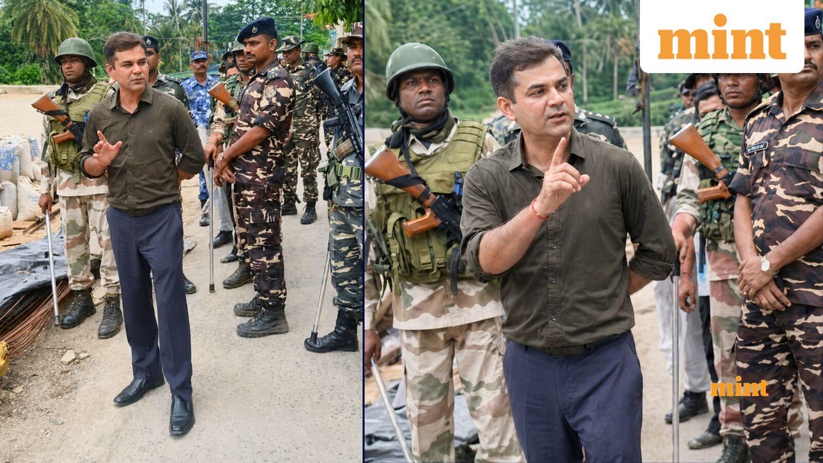 ‘Baad me rona nahi’: Encounter specialist threatens TMC candidate; IPS Ajay Pal Sharma sets social media on fire