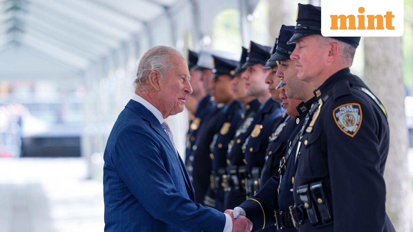 King Charles III and Queen Camilla's New York trip begins with visit to National 9/11 Memorial