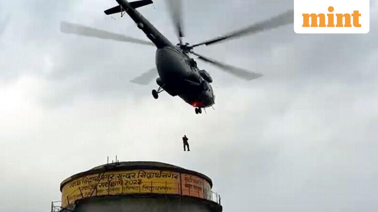 Five teenagers climb UP water tank ‘to record reel’, one dies, two rescued by IAF, others in critical condition