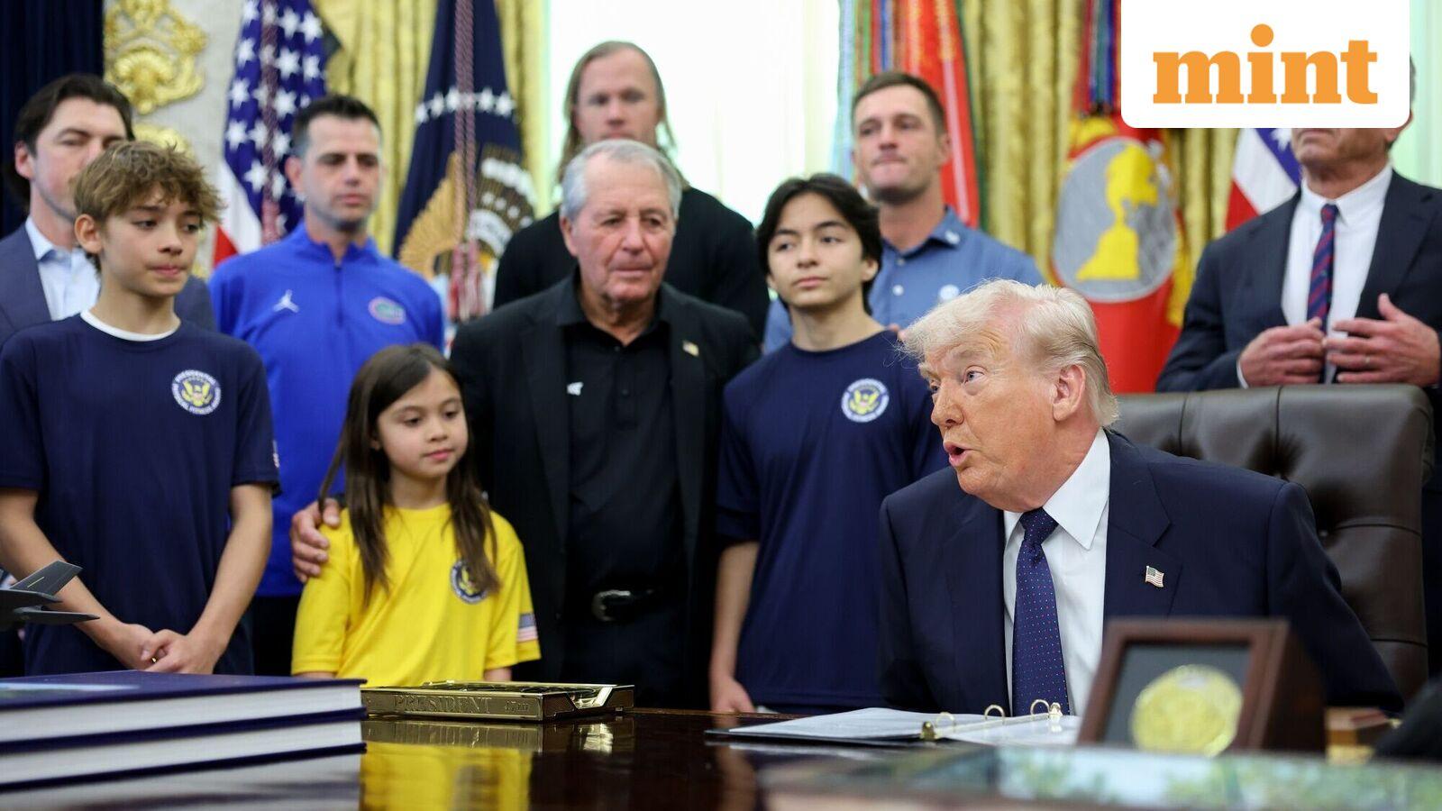 Trump launches nationwide push for school fitness revival, reinstates Presidential Physical Fitness Award