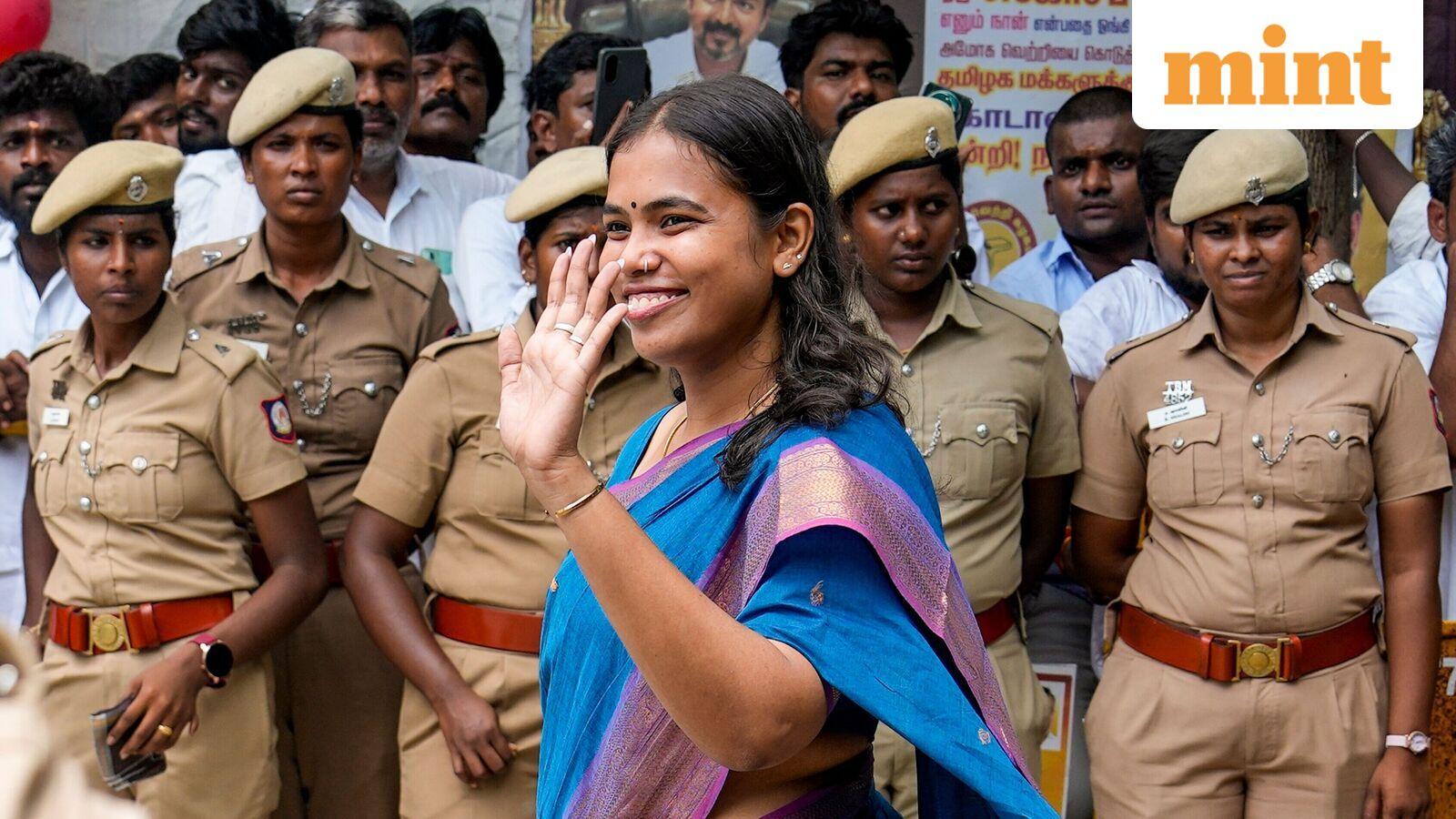 Who is S Keerthana? Youngest minister in Vijay's govt, first woman MLA from Sivakasi, political consultant