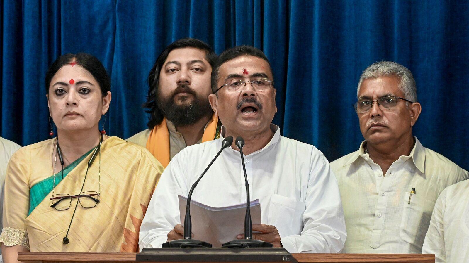 Bengal CM Suvendu Adhikari hands portfolios to 5 ministers; Agnimitra Paul, Dilip Ghosh get key roles