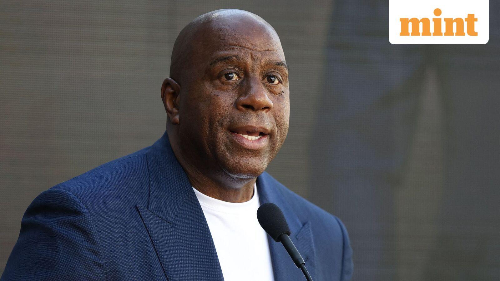 Magic Johnson endorses Karen Bass for second term as Los Angeles mayor