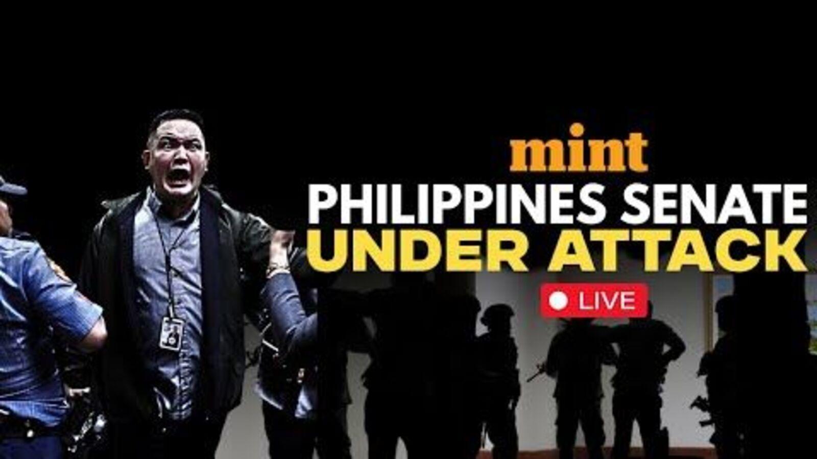 Philippine Senate rocked by gunfire during arrest attempt of ICC-wanted senator Ronald dela Rosa