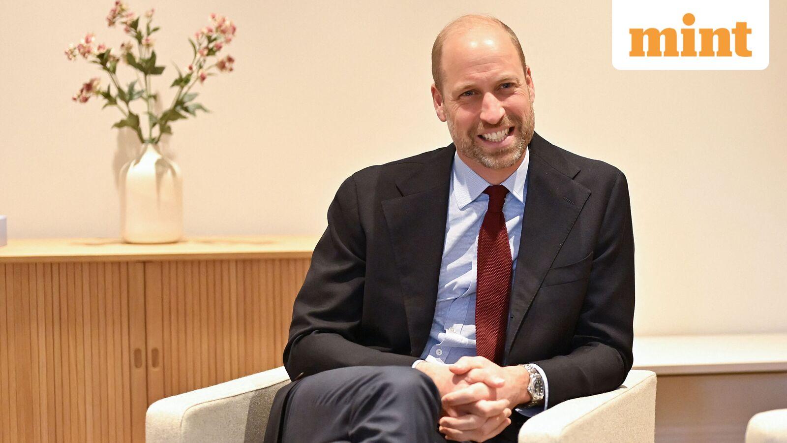 Quote for the day by Prince William: ‘It is okay not to be okay. It is absolutely fine to ask for help…’