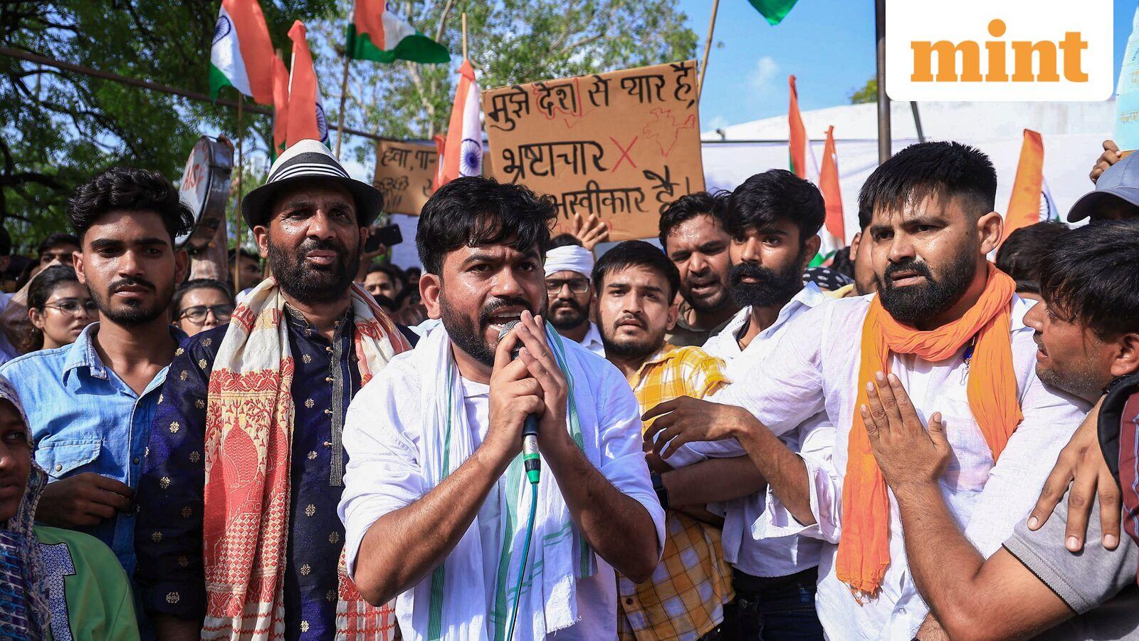 CJP's Abhijeet Dipke in Nagpur for anti-Pradhan protest, a day after Jaipur slap incident
