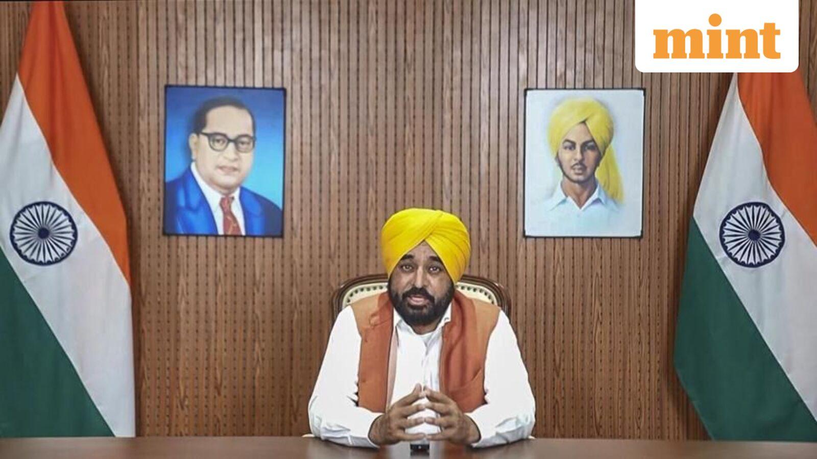 'Not me’: Bhagwant Mann rejects controversial video after Akal Takht declares him anti-Guru; BJP slams Punjab CM