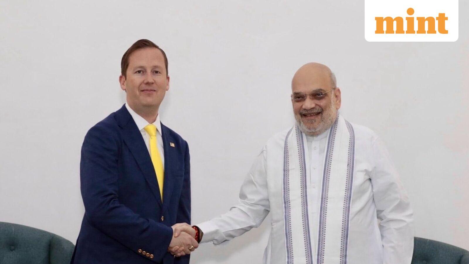 US Ambassador Sergio Gor calls on Amit Shah, terrorism, narcotics and illicit drugs among key issues discussed