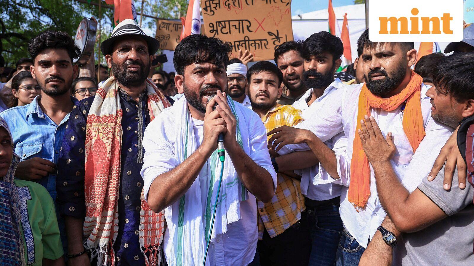CJP's Abhijeet Dipke appeals to NEET students, ‘Join us at Jantar Mantar after exam’ to demand Pradhan's ouster on Day 2
