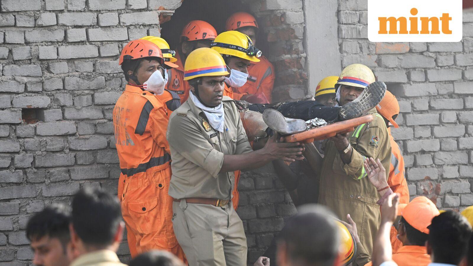 Lucknow fire tragedy: Four building owners arrested, four officials suspended after animation centre blaze kills 15