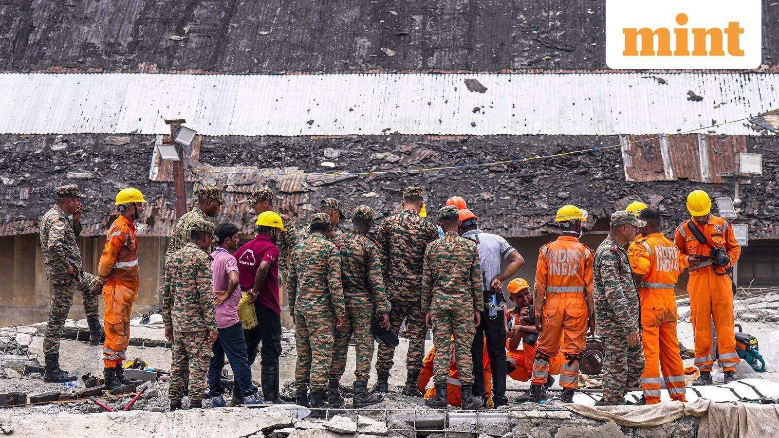 Kolkata: Nine dead, 20 injured in Taratala warehouse collapse; CM Suvendu claims Firhad Hakim signed building plan